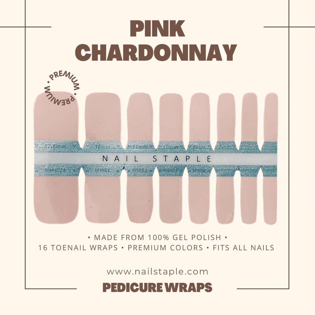 Pink Chardonnay (Pedicure)